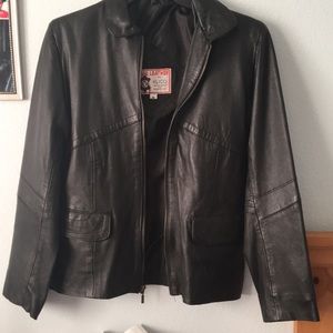 Leather jacket